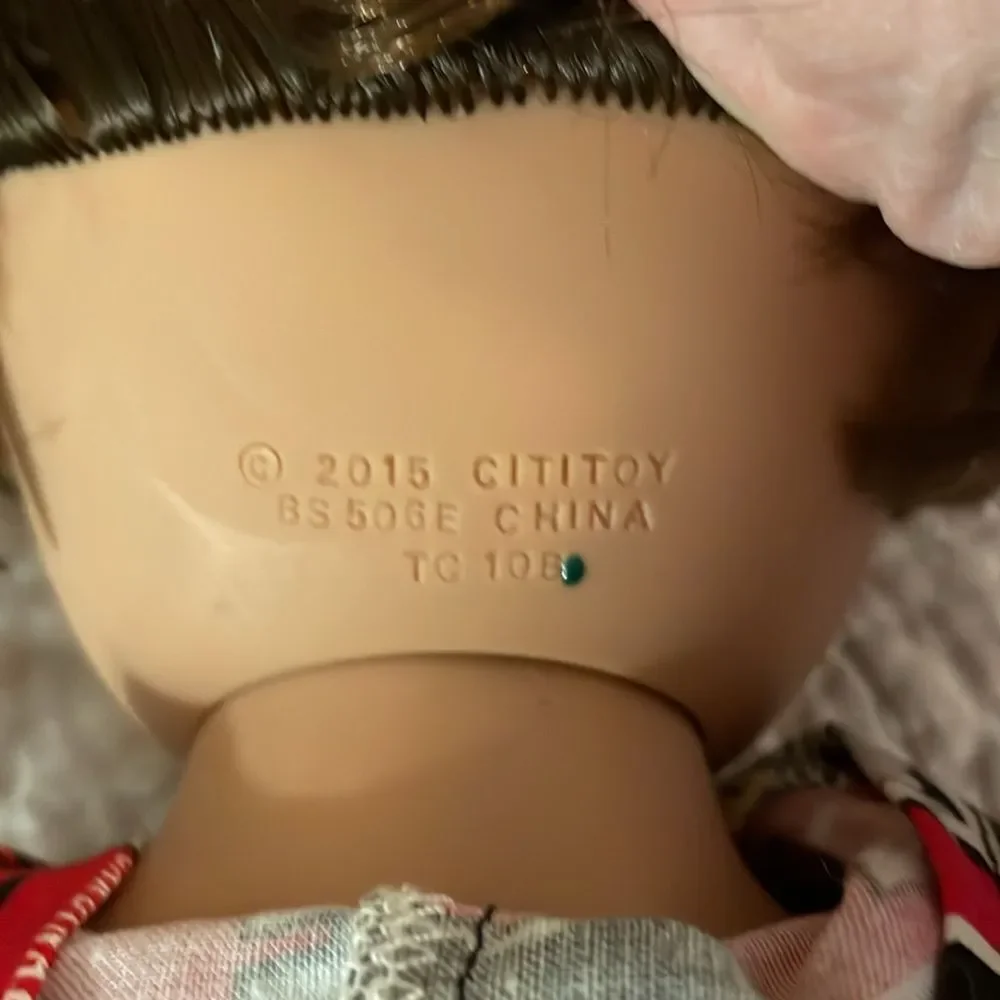 American Girl 2013 Just a Like You Doll with accessories and 2016 Cititoy Doll